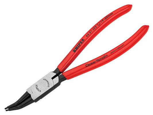 Knipex Circlip Pliers Internal 45° Bent Tip 19-60mm J22 KPX4431J22
