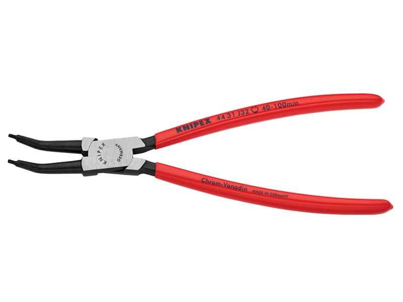 Knipex Circlip Pliers Internal 45° Bent Tip 40-100mm J32 KPX4431J32