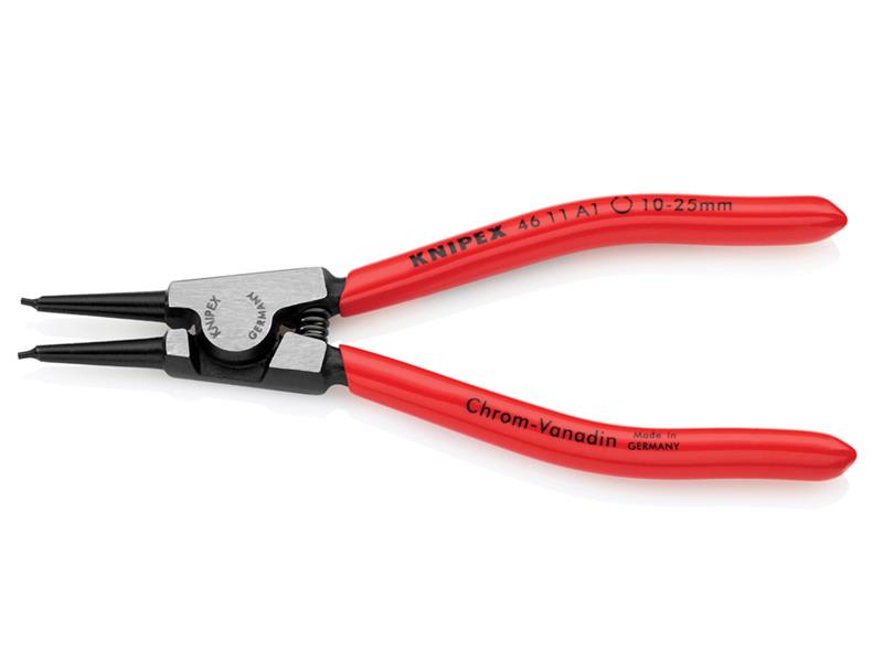 Knipex Circlip Pliers External Straight 10 - 25mm A1 KPX4611A1
