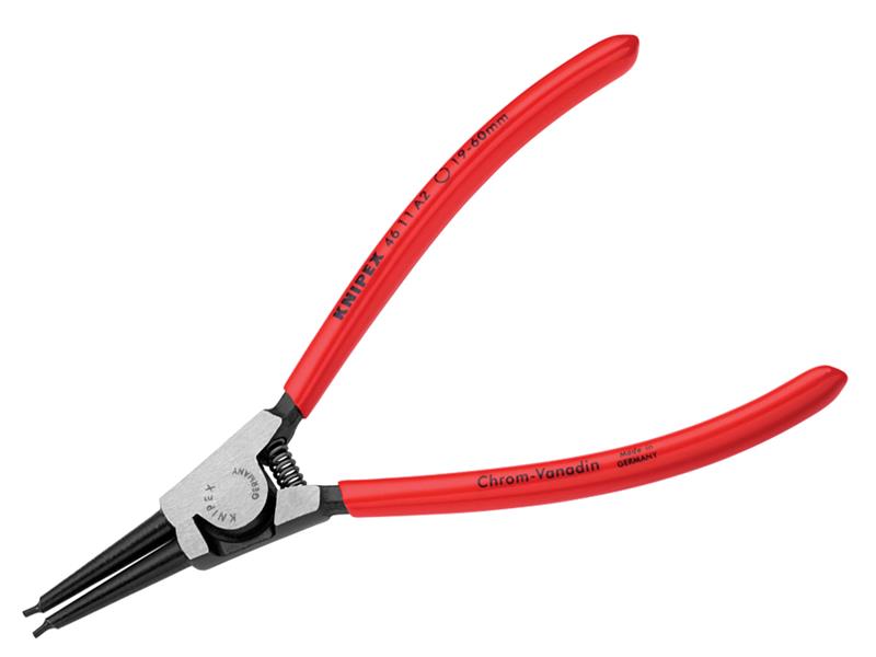 Knipex Circlip Pliers External Straight 19 - 60mm A2 KPX4611A2