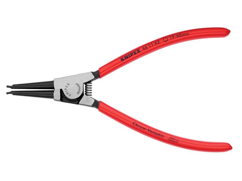 Knipex Circlip Pliers External Straight 19 - 60mm A2 KPX4611A2