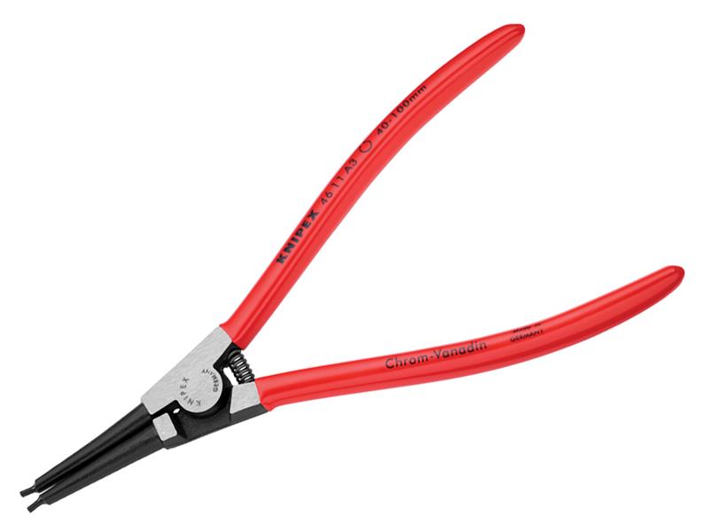 Knipex Circlip Pliers External Straight 40 - 100mm A3 KPX4611A3