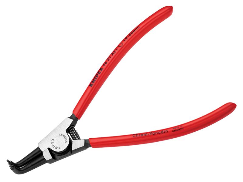Knipex Circlip Pliers External 90° Bent Tip 19 - 60mm A21 KPX4621A21