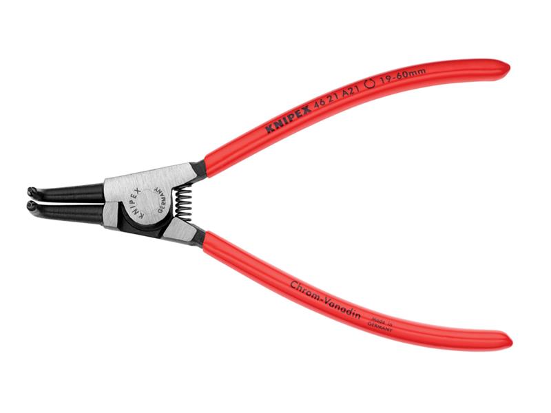 Knipex Circlip Pliers External 90° Bent Tip 19 - 60mm A21 KPX4621A21