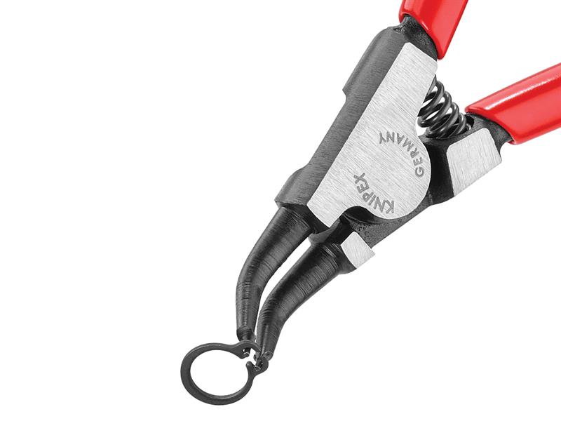 Knipex Circlip Pliers External 45° Bent Tip 3-10mm A02 KPX4631A02