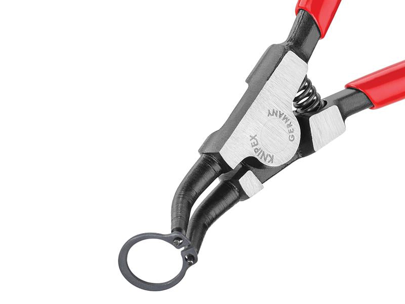 Knipex Circlip Pliers External 45° Bent Tip 10-25mm A12 KPX4631A12