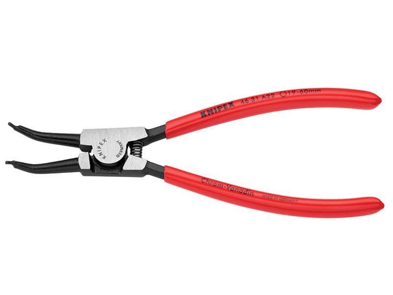 Knipex Circlip Pliers External 45° Bent Tip 19-60mm A22 KPX4631A22