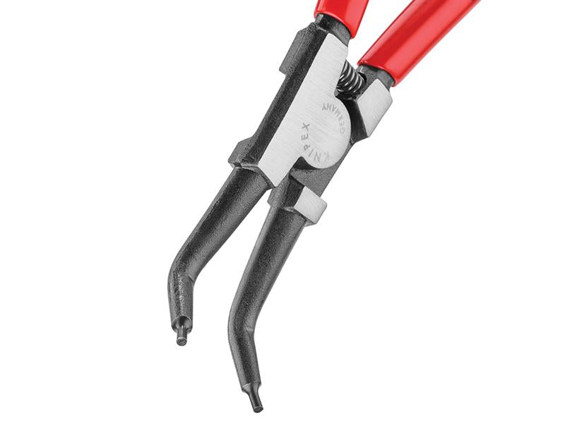 Knipex Circlip Pliers External 45° Bent Tip 40-100mm A32 PVC Handles KPX4631A32