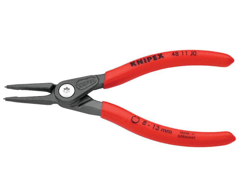 Knipex Precision Circlip Pliers Internal Straight 8-13mm J0 KPX4811J0