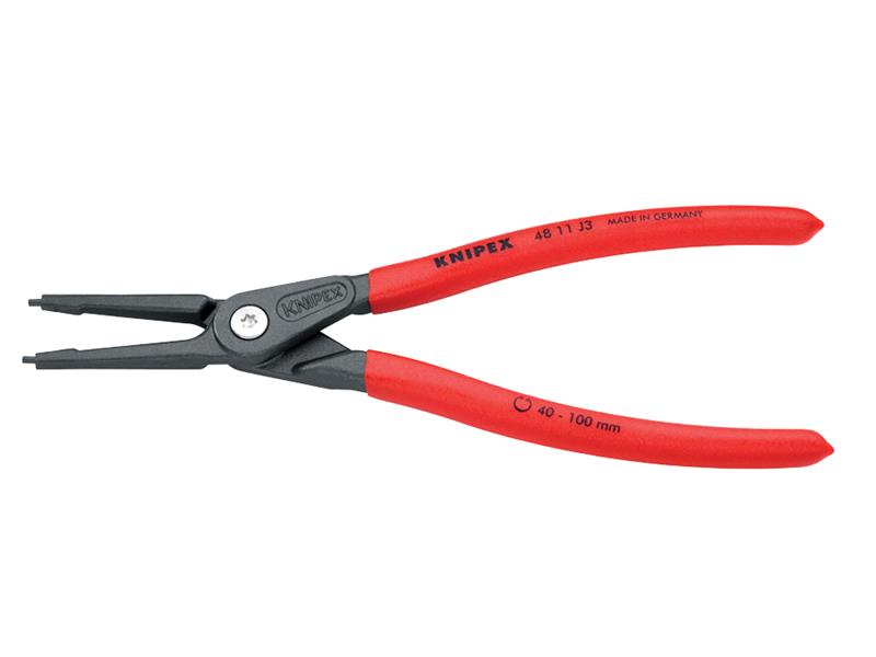 Knipex Precision Circlip Pliers Internal Straight 40-100mm J3 KPX4811J3