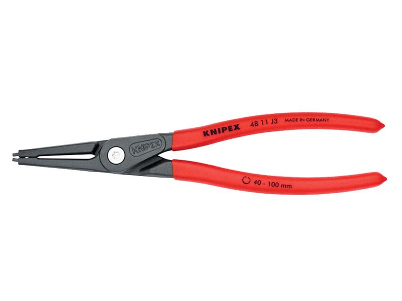 Knipex Precision Circlip Pliers Internal Straight 40-100mm J3 KPX4811J3
