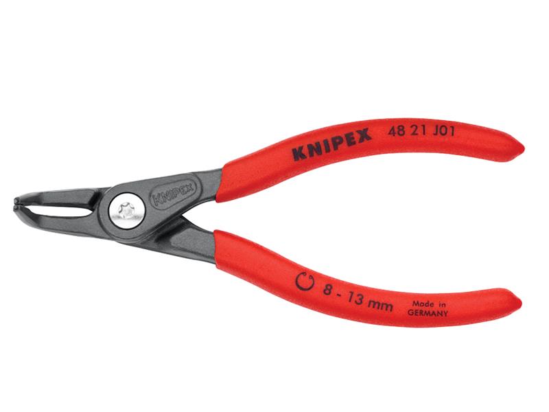Knipex Precision Circlip Pliers Internal 90° Bent 8-13mm J01 KPX4821J01