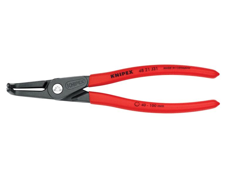 Knipex Precision Circlip Pliers Internal 90° Bent 40-100mm J31 KPX4821J31