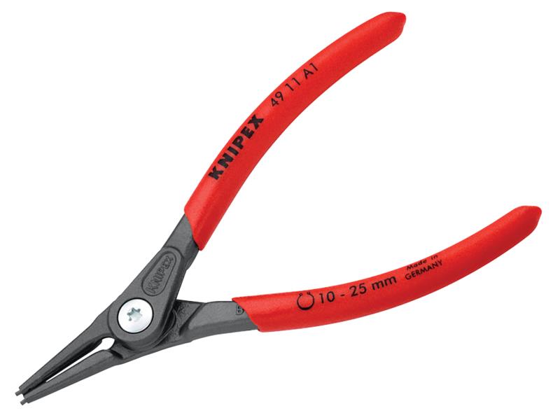 Knipex Precision Circlip Pliers External Straight 10-25mm A1 KPX4911A1