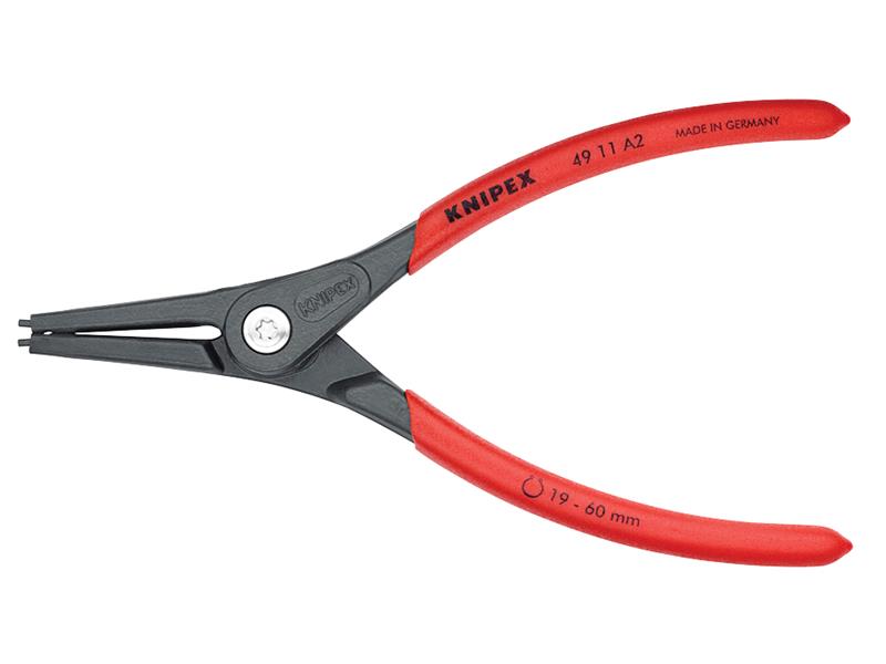 Knipex Precision Circlip Pliers External Straight 19-60mm A2 KPX4911A2