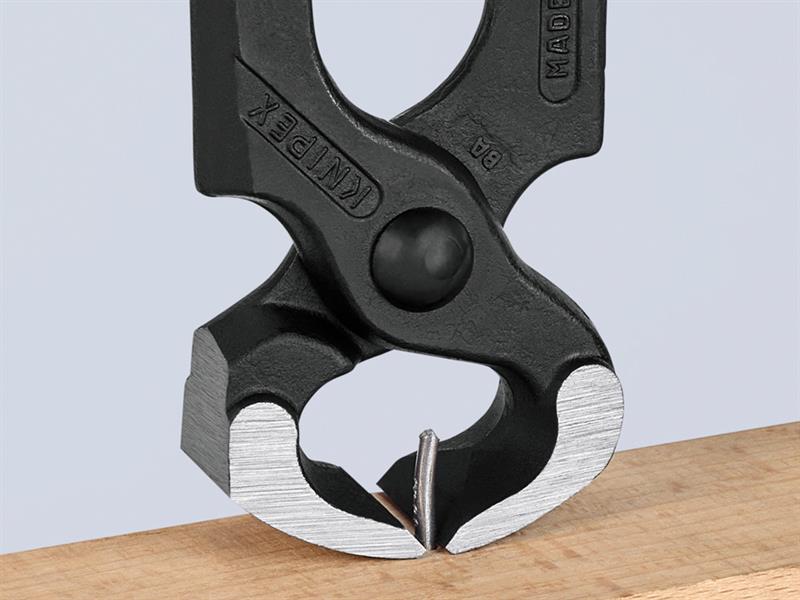 Knipex Hammerhead Style Carpenter's Pincers PVC Grip 210mm (8.1/4in) KPX5101210