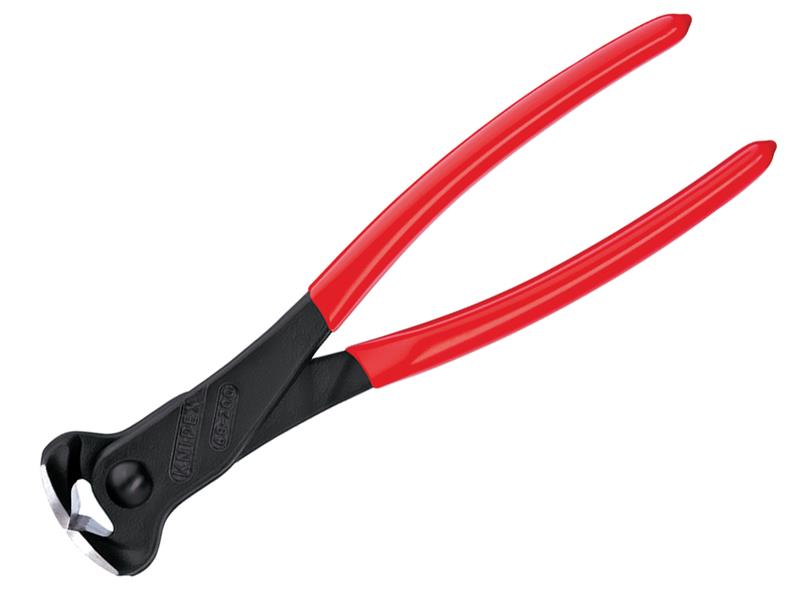 Knipex End Cutting Pliers PVC Grip 200mm Loose KPX6801200L