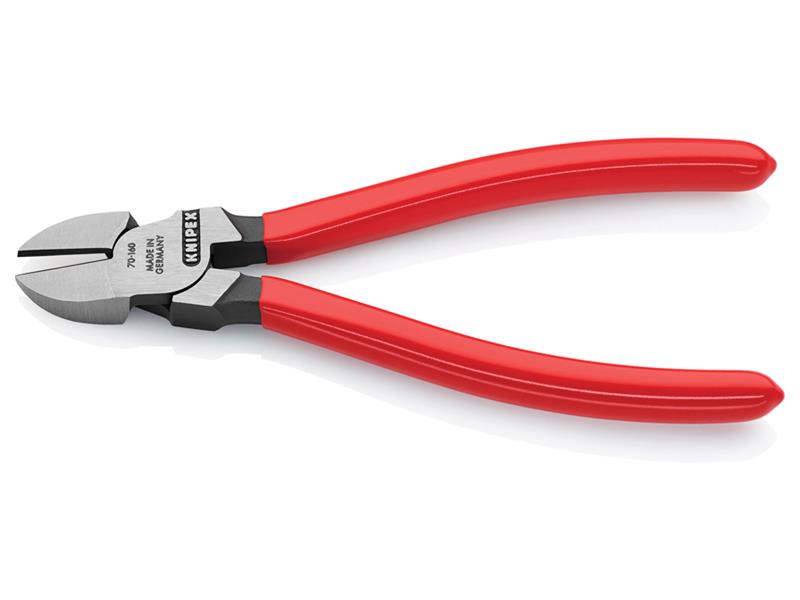 Knipex Diagonal Cutters PVC Grip 160mm KPX7001160