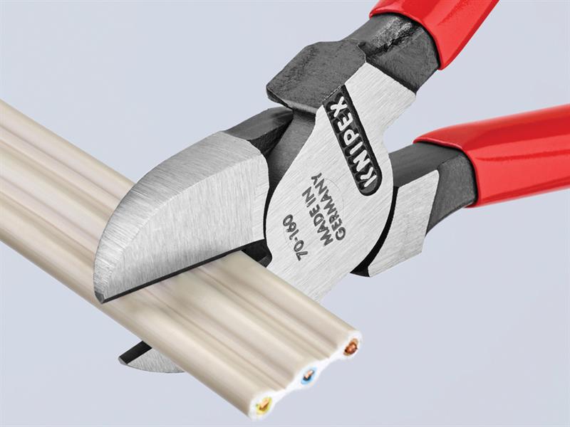 Knipex Diagonal Cutters PVC Grip 160mm KPX7001160