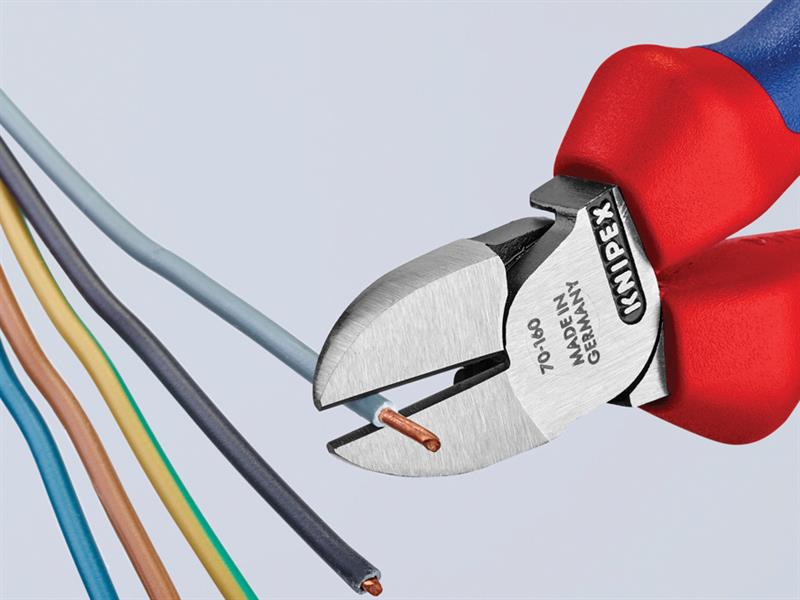 Knipex Diagonal Cutters Multi-Component Grip 160mm KPX7002160