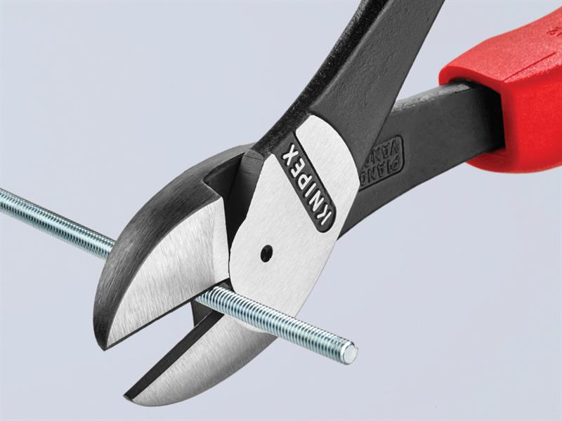 Knipex High Leverage Diagonal Cutters Multi-Component Grip 250mm KPX7402250