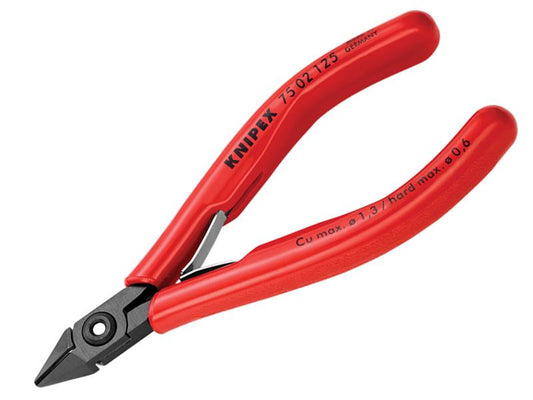 Knipex Electronics Diagonal Cutter PVC Grip 125mm KPX7502125