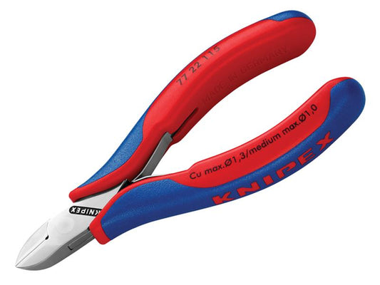 Knipex Electronic Diagonal Cutters 115mm KPX7722115