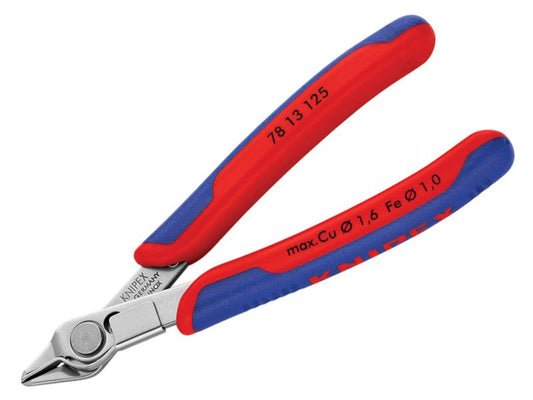 Knipex Electronic Super Knips® with Lead Catcher Multi-Component Grip 125mm KPX7813125
