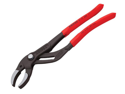 Knipex Plastic Pipe Grip Pliers Black 250mm KPX8101250