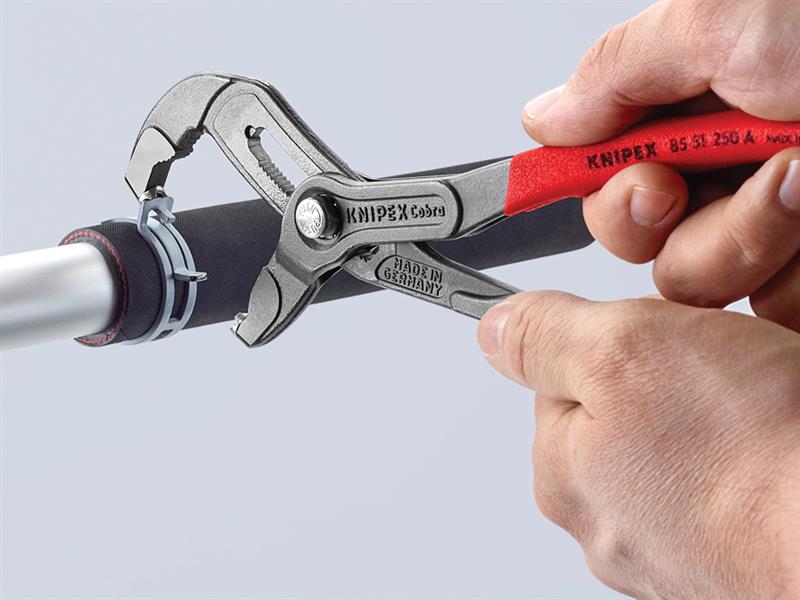 Knipex Spring Hose Clamp Pliers with Quick-Set Adjustment 250mm KPX8551250A