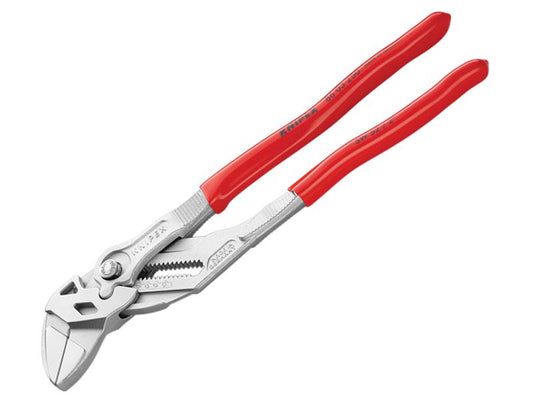 Knipex Pliers Wrench PVC Grip 250mm Smooth Parallel Jaws KPX8603250