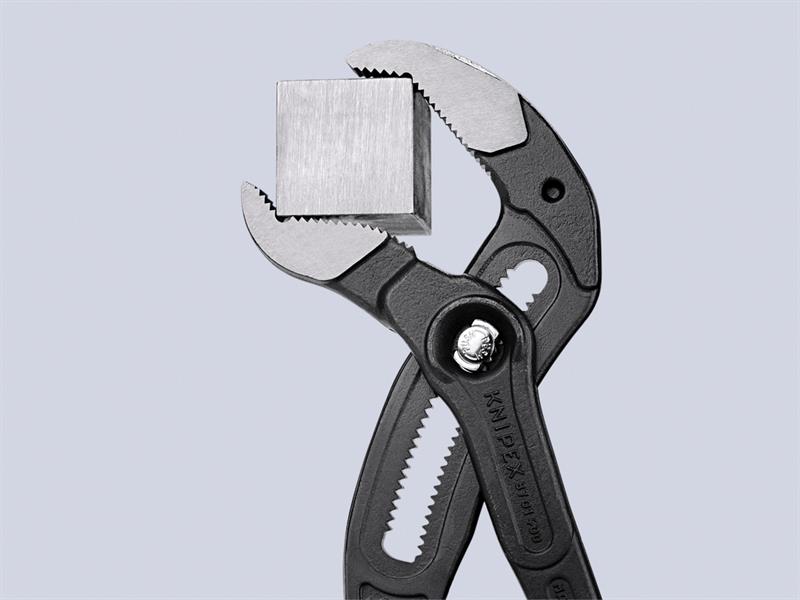 Knipex Cobra Water Pump Pliers PVC Grip 400mm Press Button Action KPX8701400