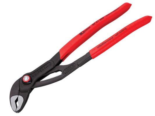 Knipex Cobra Quickset Water Pump Pliers PVC Grips 250mm KPX8721250