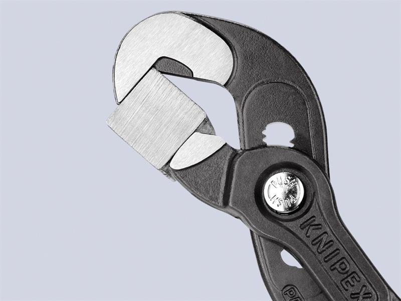 Knipex Multiple Slip Joint Spanner PVC Grip 250mm Push Button KPX8741250