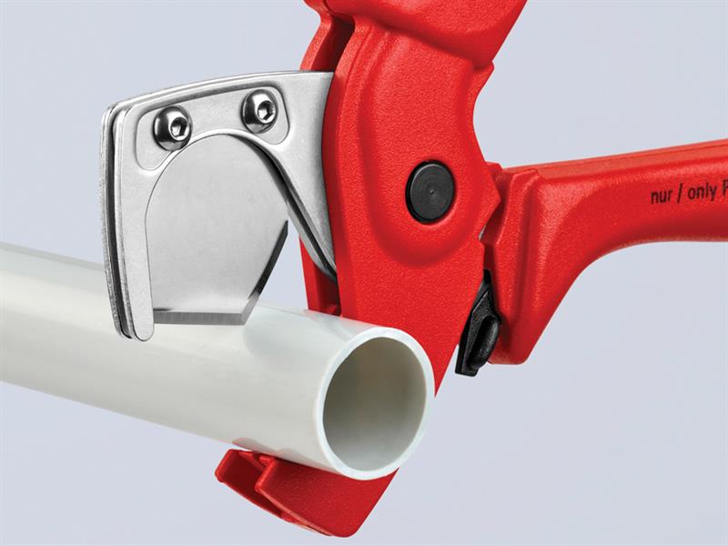 Knipex Plastic Conduit Rubber Pipe Hose Cutter 25mm Diameter KPX9020185