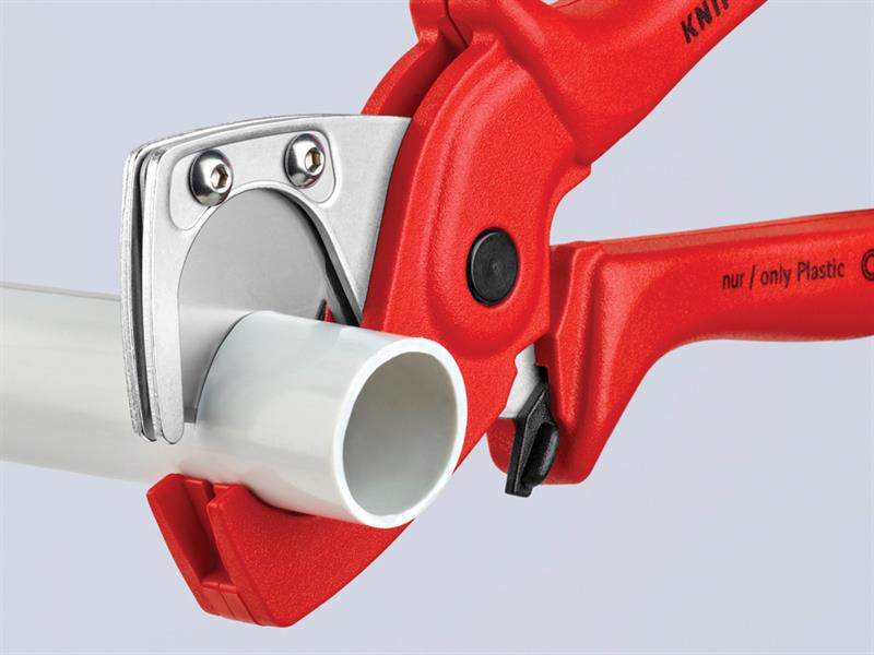 Knipex Plastic Conduit Rubber Pipe Hose Cutter 25mm Diameter KPX9020185