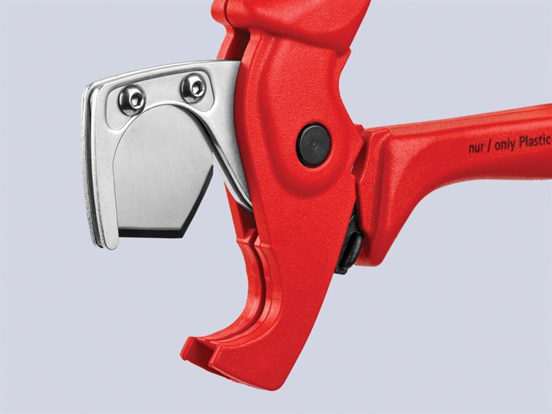 Knipex Plastic Conduit Rubber Pipe Hose Cutter 25mm Diameter KPX9020185