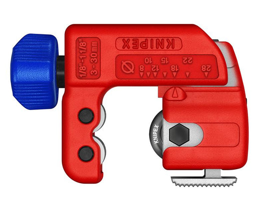 Knipex TubiX S Pipe Cutter 3-30mm For Tight Spaces Range 3 – 30mm KPX903101