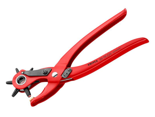 Knipex Revolving Punch Pliers 220mm Punch 2-5mm KPX9070220SB