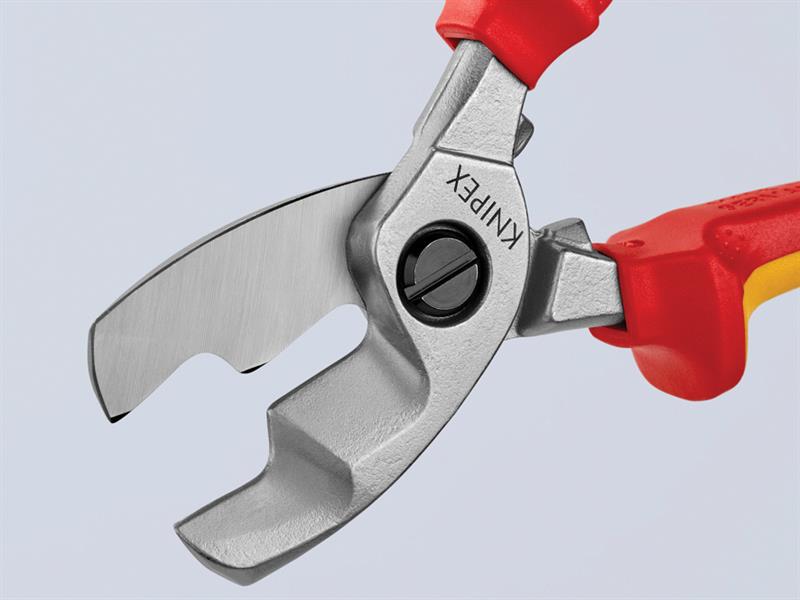 Knipex VDE Cable Shears with Twin Cutting Edge 200mm KPX9516200