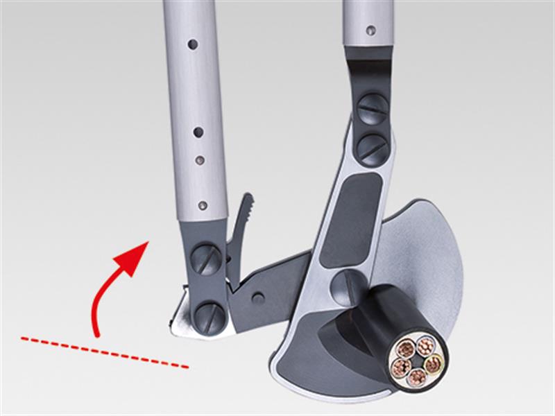 Knipex Ratchet Cable Cutters with Telescopic Handles 570-770mm KPX9532038
