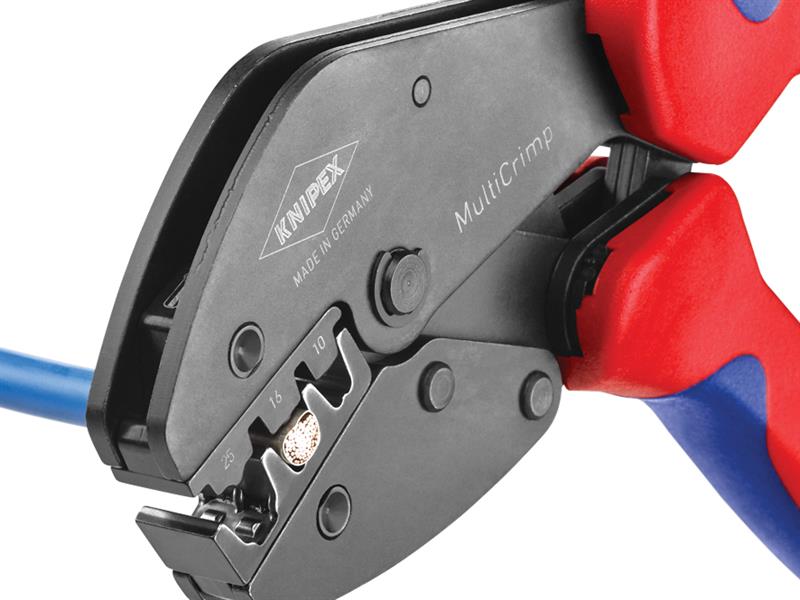 Knipex Multicrimp Pliers Set 5 Quick Change Cartridges KPX973302
