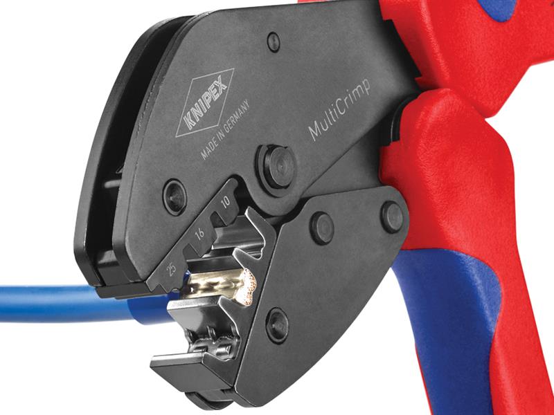 Knipex Multicrimp Pliers Set 5 Quick Change Cartridges KPX973302