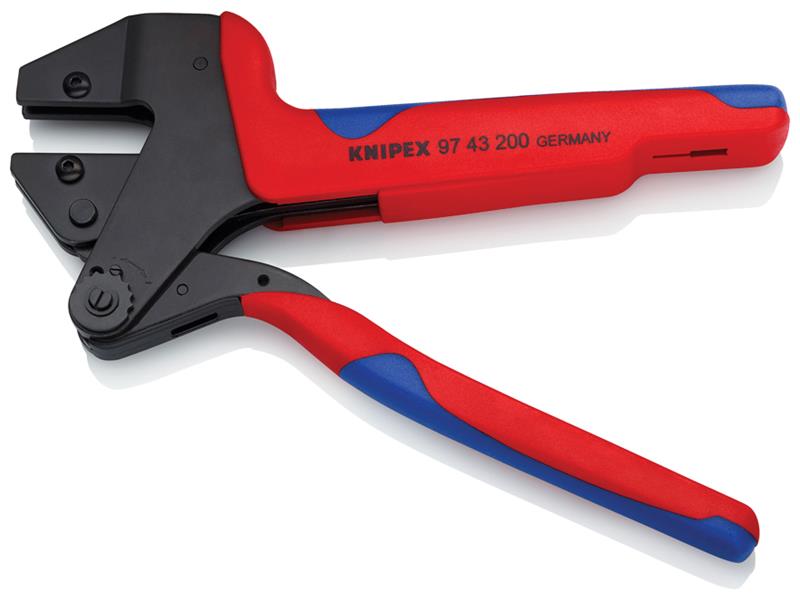 Knipex Crimp System Pliers 200mm For Crimping Amost Anything 9743200A