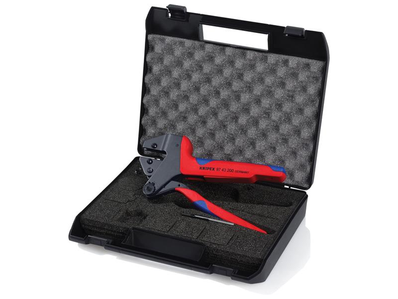 Knipex Crimp System Pliers 200mm For Crimping Amost Anything 9743200A