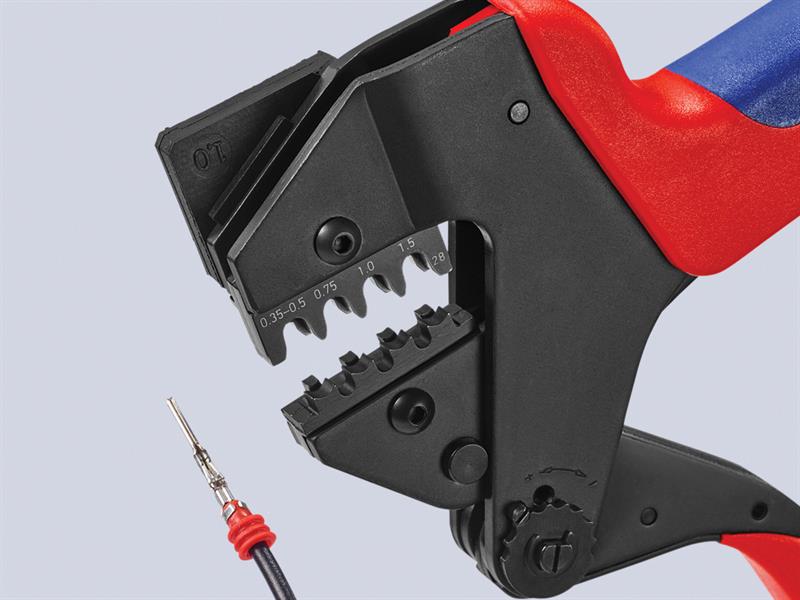 Knipex Crimp System Pliers 200mm For Crimping Amost Anything 9743200A