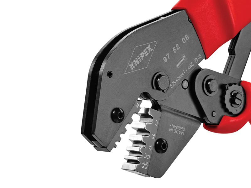 Knipex Crimping Lever Pliers For Cable Links or Ferrules 250mm KPX975208