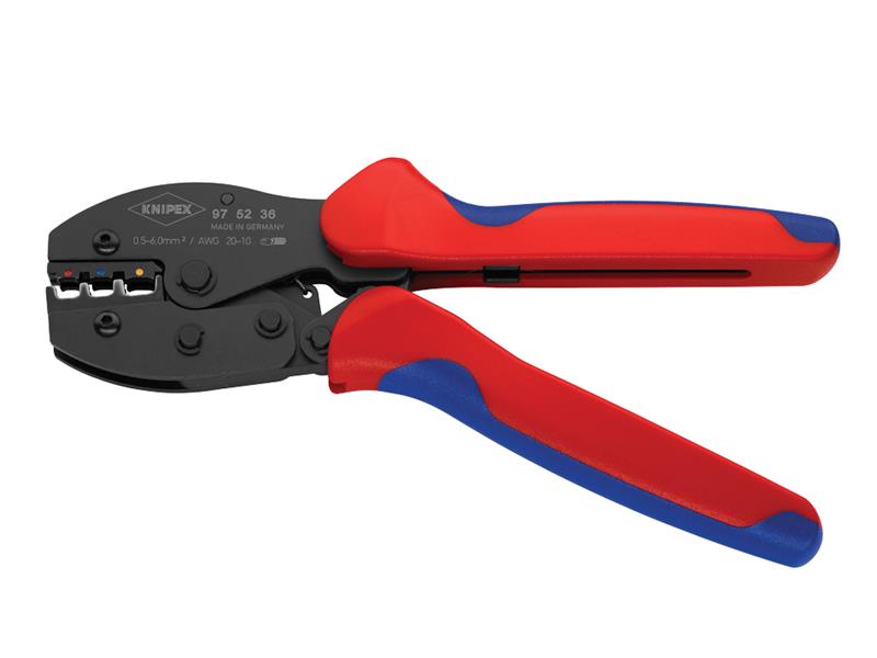 Knipex PreciForce Crimping Pliers 0.5-6mm² Fits Insulated terminals 975236