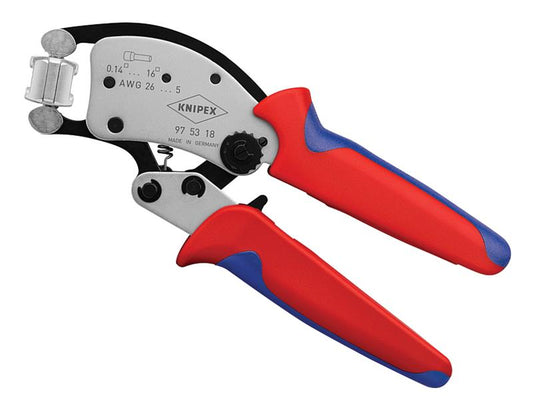Knipex Self Adjusting Pliers Twistor 16 200mm Capacity 0.14-16.0mm² 975318