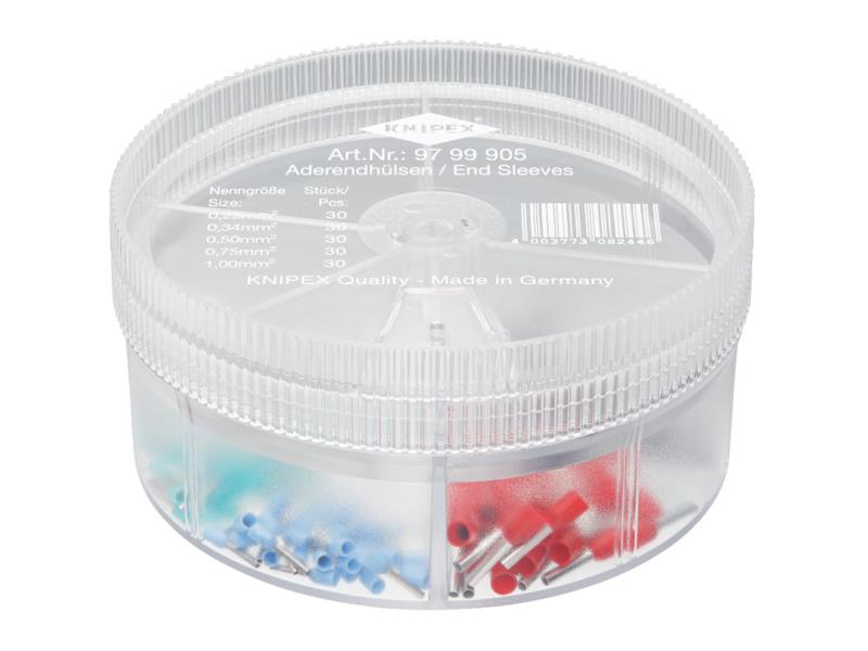 Knipex Insulated Wire Ferrules Assortment Box 150 Piece KPX9799905